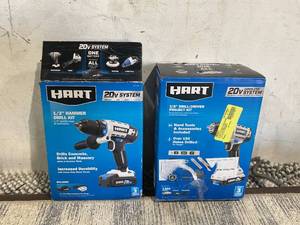 lot 196 image: LOT OF 2 Hart Drill Tools