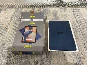 lot 65 image: onn. 8 Tablet, 32GB, (2024 Model) - Indigo