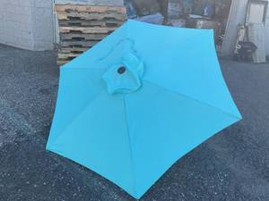 lot 381 image: COBANA 7.5 Patio Umbrella, Outdoor Table Market Umbrella for Garden