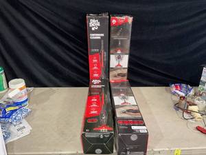 lot 645 image: LOT OF 4 Dirt Devil 3-in-1 Lightweight Corded Upright and Handheld Multi-Surface Vacuum EV1426CS