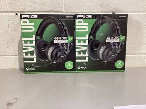 lot 680 image: LOT OF 2 300 PRO HX Gaming Headsets for Xbox