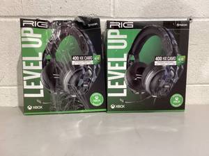 lot 682 image: LOT OF 2 300 PRO HX Gaming Headsets for Xbox