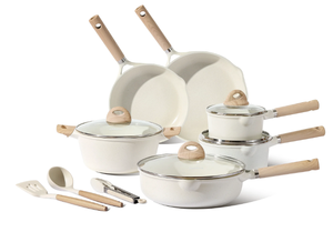 lot 62 image: 13PCS Carote Bon Apptit Collection Nonstick Cookware Set