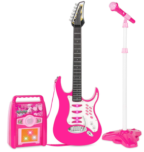lot 622 image: Best Choice Products Kids Electric Musical Guitar Play Set