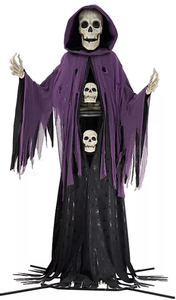 lot 25 image: Members Mark 10 Animated Triple Fright Reaper
