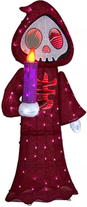 lot 83 image: Members Mark 5 Pre-Lit LED Infinity Mirror Reaper Pal