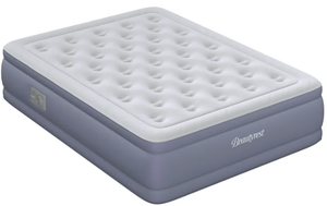 lot 277 image: Beautyrest Sensalux 18 Inflatable Air Bed Blow up Mattress with Built-in Pump Queen