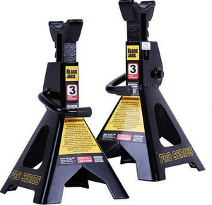 lot 403 image: Torin Black Jack 3 Ton Jack Stands (1 Pair)