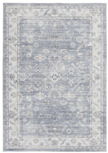lot 414 image: Better Homes & Gardens 5x7 Blue Persian Machine Washable Faux Fur Indoor Area Rug
