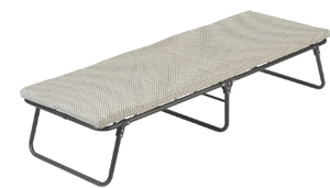 lot 475 image: Coleman Ridgeline Camping Cot with Foam Sleeping Pad, 26 x 13 x 75 in, Green