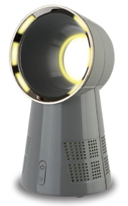 lot 476 image: LOT OF 4 BREEZE IT - Humidifying Bladeless Fan, Gray
