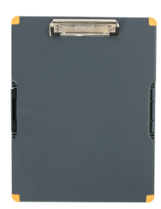 lot 478 image: LOT OF 3 Dexas Dual Sided Clipcase 4517-AWM2 Plastic Storage Clipboard, Black