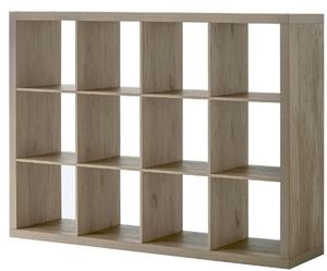 lot 506 image: Better Homes & Gardens 12-Cube Storage Organizer, Natural