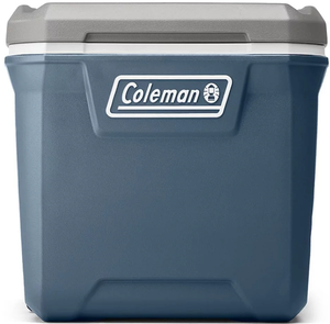 lot 533 image: Coleman 316 Series 60QT Hard Chest Wheeled Cooler, Lakeside Blue