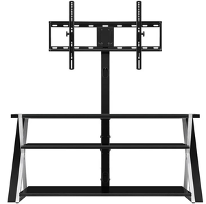 lot 545 image: Whalen Xavier 3-in-1 Television Stand for TVs up to 70, Black