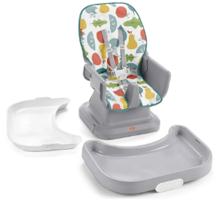 lot 608 image: Fisher-Price SpaceSaver Simple Clean High Chair