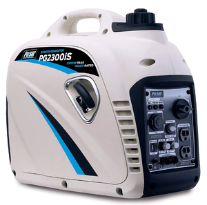 lot 45 image: Pulsar 2300-Watt Super Quiet Gasoline Powered Inverter Generator with USB