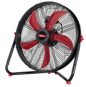 lot 493 image: Hyper Tough New 20 inch High Velocity Sealed Motor Drum Fan with Wall Mount