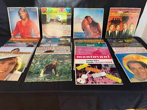 lot 207 image: Collection of Vintage Vinyl Records - Various Artists and Genres