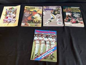 lot 229 image: Sports Memorabilia Lot - Programs and Magazines