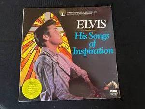 lot 315 image: Elvis Presley His Songs of Inspiration Vinyl Record