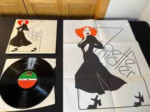 lot 318 image: Bette Midler Vinyl Album with Poster