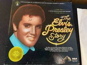 lot 319 image: The Elvis Presley Story Vinyl Record Collection