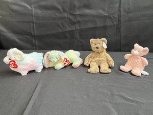 lot 147 image: Lot of Plush Toys Including Ty Beanie Babies and Russ Baby