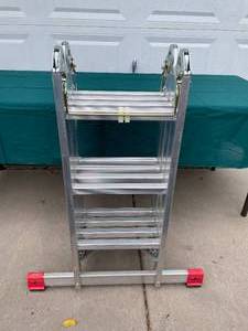 lot 6 image: ClimbTek 12 ft Multi-Use Ladder Type 1A