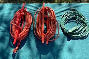 lot 80 image: Lot of Extension Cords - 3 Pieces