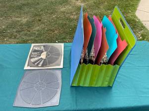 lot 300 image: Sound Guard Record Care Work Pad with Accordion File Organizer