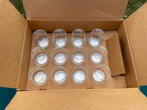 lot 302 image: Set of 12 Glass Votive Holders