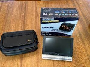 lot 183 image: Panasonic DVD-LS90 Portable DVD Player with Carrying Case
