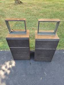 lot 287 image: Vintage Award Speakers Pair