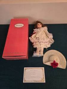 lot 342 image: Brinns Collectible Doll with Certificate of Authenticity