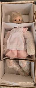 lot 402 image: 14 Baby Shay Doll by Donna RuBert with Certificate of Authenticity