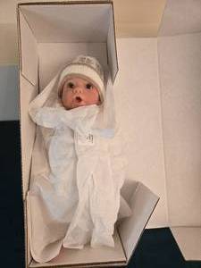 lot 416 image: Lee Middleton Original Dolls Baby Doll with Knit Cap