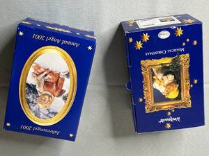 lot 503 image: Goebel Angel Figurines - Angel Melody of Dreams & Annual Angel 2001