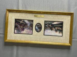 lot 507 image: Thomas Kinkade Double Matted Framed Artwork with Certificate