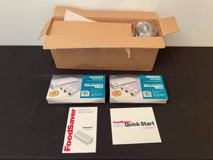 lot 448 image: FoodSaver Compact II Home Vacuum Packaging System with Replacement Rolls