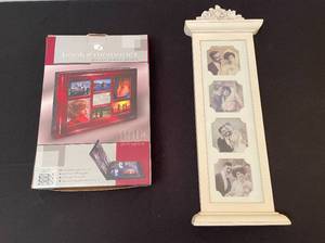 lot 462 image: Deluxe Photo Album & Vintage Style Photo Frame Set
