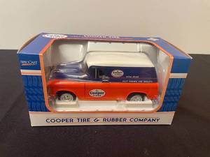 lot 482 image: 1957 Chevrolet Panel Delivery Cooper Tire Die-Cast Model