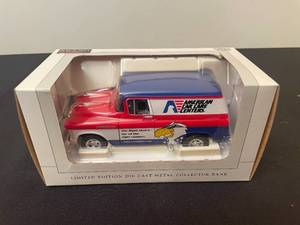lot 483 image: SpecCast 1957 Chevy Die Cast Metal Collector Bank