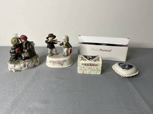 lot 523 image: Studio Hummel and Music Box Figurines Collection