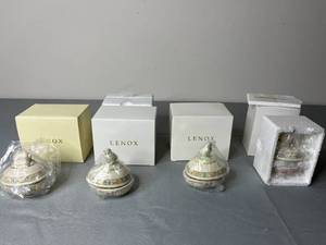 lot 577 image: Lenox Limited Edition Easter Egg Figurines Set of 3