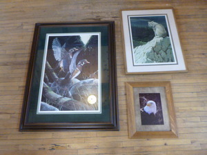 lot 20 image: J.B. Williams, Neal Anderson and Monty Twingstrom Framed PrintsPhoto