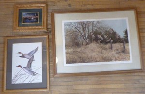 lot 21 image: Richard W. Plasschaert, William Zimmerman and Hayden Lambson Framed Print