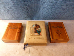 lot 46 image: 3 Bibles