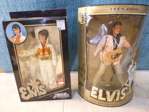 lot 117 image: 2 Elvis Dolls
