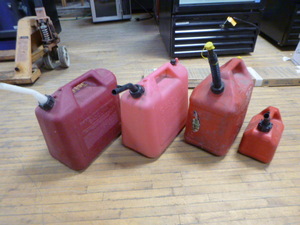 lot 132 image: 4 Gas Cans
